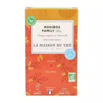 Rooibos arbata su citrinžole ir apelsinų žievelėmis ROOIBOS FAMILY, 15 pak.