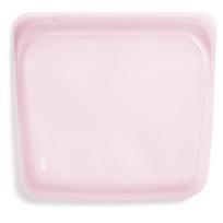 Daugkartinio naudojimo silikoninis maišelis, sumuštinių dydžio, spalva PINK