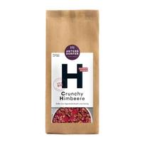Traški granola su avietėmis, ekologiška