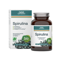 Mikrodumbliai spirulina, 500 mg. Maisto papildas, ekologiškas