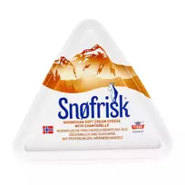 Norvegiškas karvių ir ožkų kreminis sūris su voveraitėmis TINE