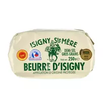 Sviestas su druska BEURRE D’ISIGNY AOP, 80 % rieb.