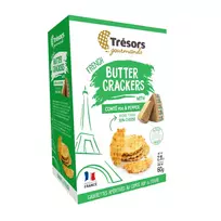 Sviestiniai krekeriai su sūriu ir pipirais COMTE & PEPPER