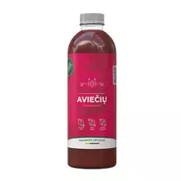 Fermentuotas aviečių gėrimo probiotinis koncentratas