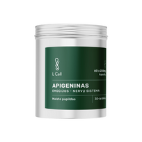 L Cell Apigenino kapsulės 250 mg. Maisto papildas