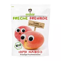Liofilizuoti mangų traškučiai, nuo 12 mėn., ekologiški