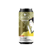 Putojantis arbatos gėrimas su yuzu citrina ir imbieru