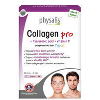 Maisto papildas „Collagen pro + hyaluronic acid + vitamin C“