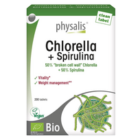 Chlorella + Spirulina. Maisto papildas, ekologiškas