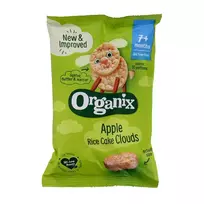 Ryžių trapučiai su obuoliais APPLE CLOUDS, nuo 7 mėn.