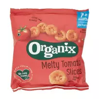 Kukurūzų trapučiai su pomidorais MELTY TOMATO SLICES, nuo 7 mėn.