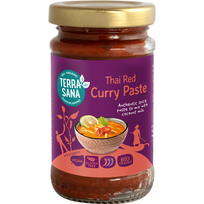 Tailandietiško raudonojo kario pasta, ekologiška