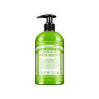 DR. BRONNER'S ekologiškas cukraus muilas LEMONGRASS-LIME