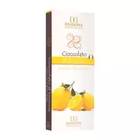 Sicilietiškas juodasis šokoladas AL LIMONE