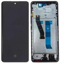 LCD ekranas Xiaomi Redmi Note 15 4G su jutikliniu ekranu su rėmeliu juodas OLED