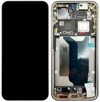 Xiaomi 15T Pro 5G LCD ekranas su lietimui jautriu ekranu ir rėmu Mocha Gold originalus (aptarnavimo pakuotė)
