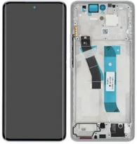 Xiaomi Redmi Note 15 4G LCD ekranas su lietimui jautriu ekranu ir rėmu Violetinis originalus (aptarnavimo pakuotė)