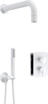 Deante Concealed shower set with mixer BOX - with hand shower