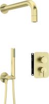 Deante Concealed shower set with mixer BOX - with hand shower