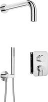 Deante Concealed shower set with mixer BOX - with hand shower