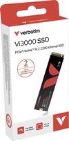 Verbatim VI3000 PCIE NVME M.2 SSD 2TB/M.2 2280 PCIE NVME INTERNAL