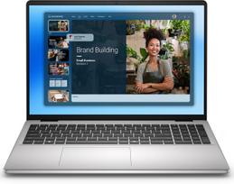 Laptop Dell 16 DC16251 W11P C7-150U|16GB|512GB|Intel Graphics|FgrPr|WLAN + BT|16.0 2.5K|BcklKb|4C|65W|3YPS Platinum Silver