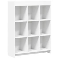 Knygų lentyna Balta 87,5 x 30 x 111 cm Apdirbta mediena
