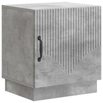 Naktinis staliukas Betono pilka 43 x 34,5 x 47 cm