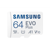 SAMSUNG SD MicroSD Card 64GB SDXC EVO Plus (2024) (Class 10) retail