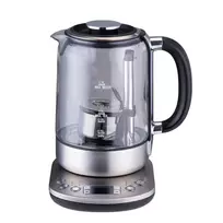 Virdulys su arbatos filtru „ALPINA“, 1,7 l, 2200 W, sidabrinis