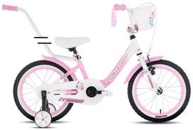 Dviratis Tabou Miss Alu 16 pink-white