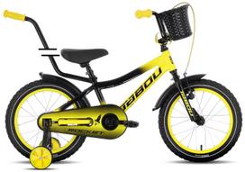 Dviratis Tabou Rocket Alu 14 black-yellow