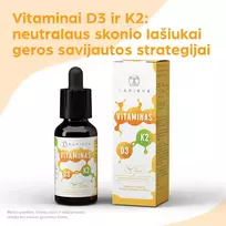 Vitaminas D3 + K2