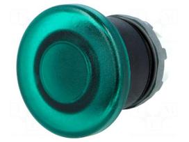 Switch: push-button | Stabl.pos: 1 | 22mm | green | Illumin: MLB-1 | IP66