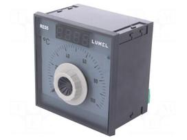 Module: regulator | Pt100 | temperature | SPDT | OUT 2: SPST-NO | 0÷50°C