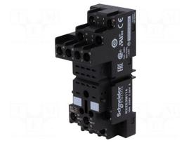 Relays accessories: socket | PIN: 14 | Mounting: DIN | 10A | 250VAC