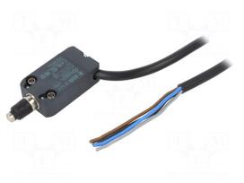 Limit switch | pin plunger Ø7mm with dust protection cap | 10A