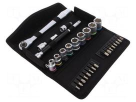 Key set | socket spanner | Pcs: 29 | Mounting: 3/8" | Series: Zyklop