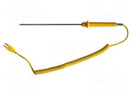 Probe: K-type temperature | -50÷650°C | Probe l: 200mm | ±2%