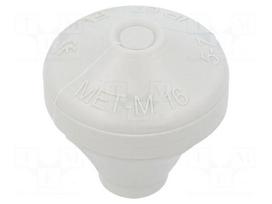 Grommet | elastomer thermoplastic TPE | grey | 5÷7mm | IP67 | MET-M