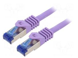 Patch cord | S/FTP | Cat 6a | RJ45 plug,both sides | stranded | Cu