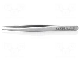 Tweezers | 120mm | for precision works | Blade tip shape: sharp