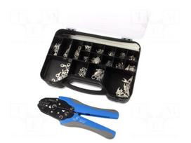 Tools set: designed for terminal crimping | box | 0.5÷10mm2