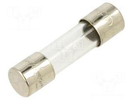 Fuse: fuse | 5x20mm | glass | 12A | 250VAC | quick blow | brass | bulk
