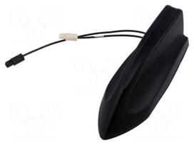 Antenna | automotive,SHARK | AM,DAB,FM | universal | 210mm | 12VDC