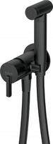 Concealed bidet mixer with bidetta shower head