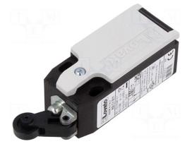 Limit switch | plastic roller Ø14mm | NO + NC | 10A | M20 | IP65