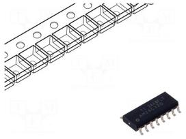 IC: interface | line receiver | half duplex,RS422 / RS423 | SOIC16