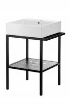 Standing bathroom console with washbasin - 56.5x50 cm