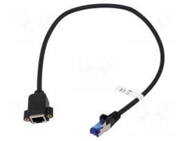 Extender Ethernet | S/FTP | Cat 6a | RJ45 socket,RJ45 plug | Cu | 0.5m